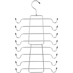 Bestiform Custom Iron Folding <span class=keywords><strong>Closet</strong></span> Organizer Platzsparender Tank Top BH Kleiderbügel Drehbarer Haken für Kleider schrank Bad bekleidung - Product Image 1