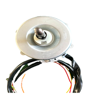 Moteur AC monophasé YDK55-4 220V, moteur de ventilateur à faible bruit 50Hz, application pour pompe à chaleur à source d'air et entrepôt frigorifique