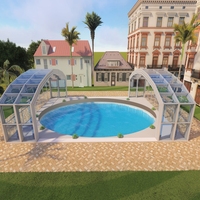 Renovasi Penutup Kolam Renang Modern yang Cocok untuk Bisnis Ekspor Penutup Kolam Renang Aluminium