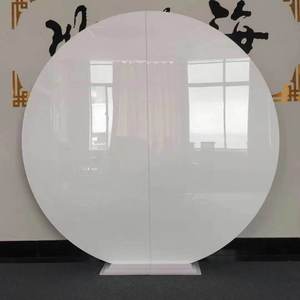 Carrello di caramelle in PVC bianco per mobili moderni per feste di Baby Shower - Product Image 5