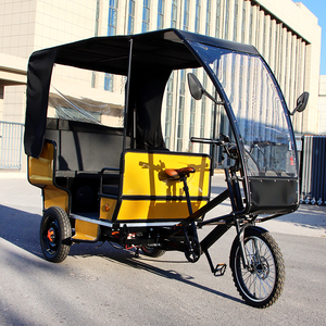 Tricycle électrique à 3 roues écologique, moto à assistance électrique, pousse-pousse, taxi, vélo rétro, vélo électrique, vélo <span class=keywords><strong>cargo</strong></span> - Product Image 1