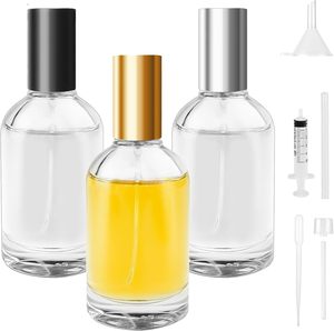 <b>30ml</b> 50ml 100ml Round Empty Eco-friendly Glass Matte Pump Sprayer <b>Perfume</b> <b>Bottle</b> with Cap - Product Image 1