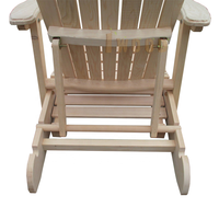 Chaise Adirondack pliante de luxe Belham Living Richmond Curveback en bois de cèdre Shorea