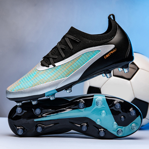 Chaussures <span class=keywords><strong>de</strong></span> Football Unisexes Légères Respirantes Durables à Crampons Longs FG Confortables Grande Taille Basse - Product Image 6