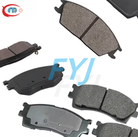 Bantalan rem depan keramik kualitas tinggi untuk Mazda CX-5 KE GH dengan OEM Parts FMSI D3155 bagian khusus bebas debu rem otomatis