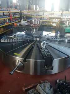<span class=keywords><strong>Tour</strong></span> à métaux vertical de grande taille, <span class=keywords><strong>mandrin</strong></span> hydraulique à 3/4/6 mâchoires, matériau en acier, tailles de 18 à 40 pouces, outil de maintien de la pièce de haute précision - Product Image 6