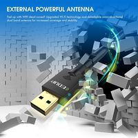 EDUP EP-AC1607GS 600Mbps RTL8811CU Wifi connecteur antenne USB 2.0 Wifi adaptateur 802.11ac 2.4/5ghz avec moniteur Mode Linux