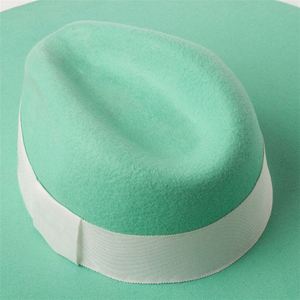 X1263 Chapeaux Fedora Unisexe pour Femme, Style Décontracté et Tendance, Forme Concave, à Large Bord, pour Jazz et Cérémonies, Quatre Saisons, Chapeaux Fascinator à Large Bord - Product Image 5