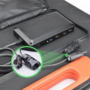 Chargeur <span class=keywords><strong>solaire</strong></span> pliable <span class=keywords><strong>Portable</strong></span> 60W 100W 120W 200W 400W pour <span class=keywords><strong>panneau</strong></span> <span class=keywords><strong>solaire</strong></span> pliable d'urgence de centrale électrique de bateau de camping - Product Image 4