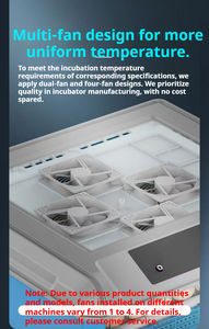 Les incubateurs domestiques sont pratiques et simples, vous permettant d'éclore, d'éclore et d'élever des poussins en une seule fois. - Product Image 6