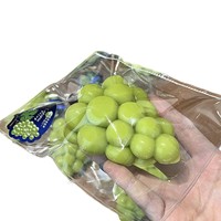 Jouet Squishy en TPR à Montée Lente, Simulation de Raisin Muscat Brillant, Fruit Réaliste Anti-Stress, Cadeau de Collection