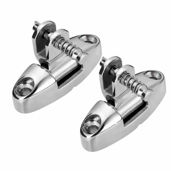 Boat Bimini Top Swivel Deck Hinge 316 Stainless Steel Marine Hinge