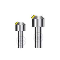 Machine de découpe acrylique personnalisable YUFU OEM, couteau diamanté à revêtement DLC biseauté à 45 degrés, dureté élevée 45HRC, tournage rapide pour