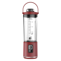 450ml Portable Blender 6 Lames Mini Juicer Single Speed Setting Button Controls Chauffage pour Usage Domestique UK US