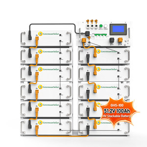 แบตเตอรี่เก็บพลังงาน Greensun GLR-100 สำหรับขายส่ง 51.2V 100Ah แบบติดตั้งบนชั้นวาง 30-60kWh พลังงานแสงอาทิตย์ แบบกึ่งโซลิดสเตท รับประกัน 10 ปี - Product Image 2