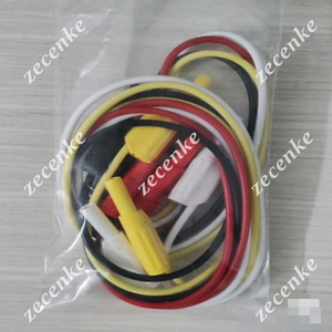 5080A líneas <span class=keywords><strong>de</strong></span> prueba rojo, negro, amarillo, Blanco 4 líneas - Product Image 2