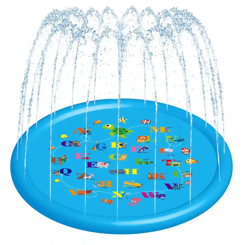 חיצוני ממטרה צעצועים לילדים Splash Pad לשחק מחצלת קלאס מתנפח לשחק מחצלת עם מים מחוץ