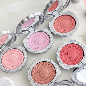 <span class=keywords><strong>Paleta</strong></span> de Rubor en Polvo Mate de Alta Pigmentación, Resistente al Agua, con Diseño de Rosas, para Maquillaje Diario - Product Image 2