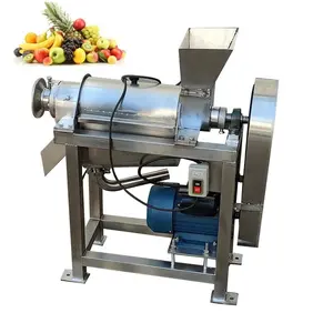 Extractor de zumo eléctrico de acero inoxidable de alto rendimiento, máquina extractora de piña y cocos, exprimidor de frutas con tornillo