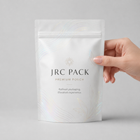 Sachets Doypack personnalisés imprimés avec fermeture éclair refermable pour emballage alimentaire, sachets stand-up pour fruits secs et snacks, sachets en aluminium