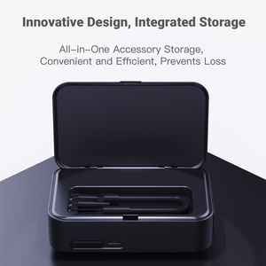 2023新12v 6000毫安时便携式汽车跳车启动器，带空气压缩机150磅/平方英寸120瓦46升/分汽油6.0升柴油3.5升车辆 - Product Image 3