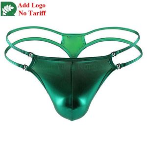 All'ingrosso Sexy perizoma da <span class=keywords><strong>uomo</strong></span> con personalità di seta di ghiaccio biancheria intima a vita bassa grandi dimensioni con cinturino sottile - Product Image 4