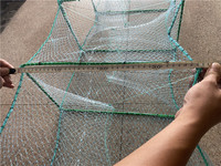 Dragon Bubu HDPE Long Great Wall Piège à pêche Cage Poisson Crevette Crabe Pêche Modèle HC 23*38CM 31 cadre