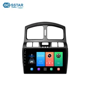IPS-Bildschirm Android Autoradio Auto-GPS-Navigation DVD-Player für Hyundai Classic Santa Fe 2006-2015 Autoaudio Stereo