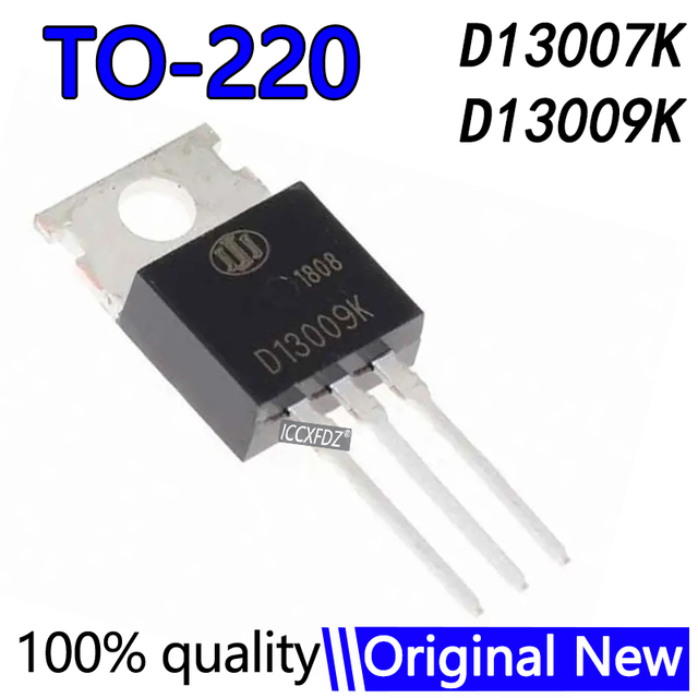 10Pcs/lot D13007K D13009K TO-220 13009K 13007K D13007 D13009 transistor