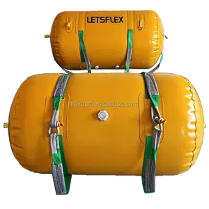 シリンダー浮力エアバッグマリンサンケンボートサルベージ水中エアリフトバッグとマリンフローティングバッグ
