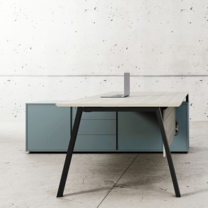 Muebles de Oficina Modernos de Lujo, Escritorio Ejecutivo Económico de MDF con Diseño Modular para Uso en el Hogar, la Escuela o el Salón - Product Image 1