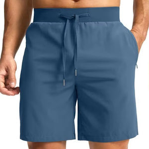 <span class=keywords><strong>Short</strong></span> décontracté avec poches en nylon élasthanne de haute qualité respirant pour homme Gym Running Offres Spéciales Logo personnalisé d'usine <span class=keywords><strong>OM</strong></span> - Product Image 1