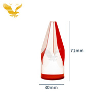 YH Rouge Casino Acrylique Transparent Roulette Gagnant Marqueur