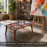Bureau d'ordinateur de luxe moderne et élégant de style néoclassique pour baie vitrée, idéal pour la maison, le bureau, la chambre, le salon, l'appartement ou l'étude.
