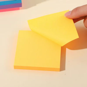Chất lượng cao 3x3 tự dính bù đắp giấy dính ghi chú rất lớn màu Vàng tốt nhất của nhà sản xuất số lượng lớn Memo pad không tốn kém - Product Image 1
