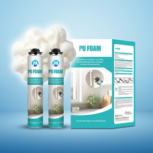 Espuma de Poliuretano de Doble Uso en Aerosol para Relleno, Insonorización, Impermeabilización, Retardante de Llama y Protección Ambiental - Product Image 1