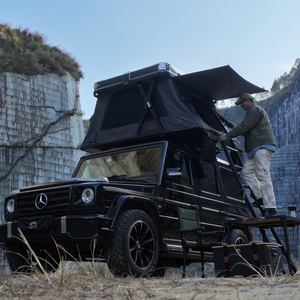 Tente de toit automatique électronique Wildland Sky Rover - Tente extérieure de haute qualité pour les voyages routiers et le camping familial - Product Image 5