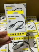 Adaptateur USB 2-en-1 Type-C + Micro, compatible avec les téléphones mobiles à interface Micro USB et Type-C, fonctions OTG pour tablettes