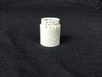 Raccord rapide Zhongcai pour conduit PVC lisse haute pression avec écrou de blocage DN16/DN20/DN25 pour câblage électrique