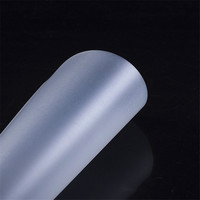 Feuille de PVC transparente imprimable, surface mate givrée, 0,2 mm, 0,5 mm, 0,8 mm, feuille de PVC rigide transparente pour impression