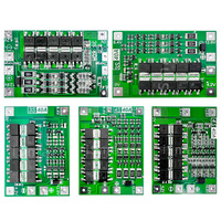 Carte de protection de chargeur de batterie Li-ion Lithium 3S/4S 40A 60A 18650 BMS pour perceuse moteur 11.1V 12.6V/14.8V 16.8V Amélioration/Équilibrage