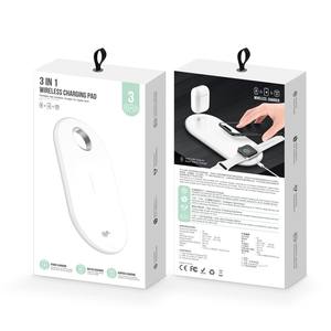 Cargador Tres en Uno para Reloj Modelo S8, Compatible con Teléfonos y Auriculares, Carga Inalámbrica y Rápida - Product Image 4