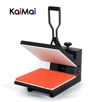 Machine de sublimation et de transfert thermique pour vêtements KM 38*38cm, presse à chaud plate, mini-fer à repasser combiné pour marquage à chaud