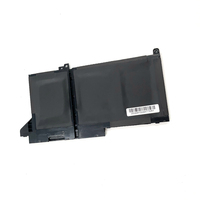 Baterai Laptop Isi Ulang DJ1J0 11.4V 42WH untuk Latitude 12 7280 7290 13 7380 7390 14 7480 7490
