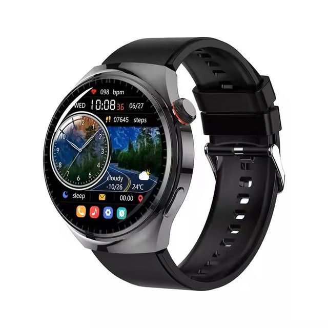 WATCH4 PRO Smart Watch Multifunctional BT Call Screen Waterproof for Sports Pedometer Music-Consumer Electronics