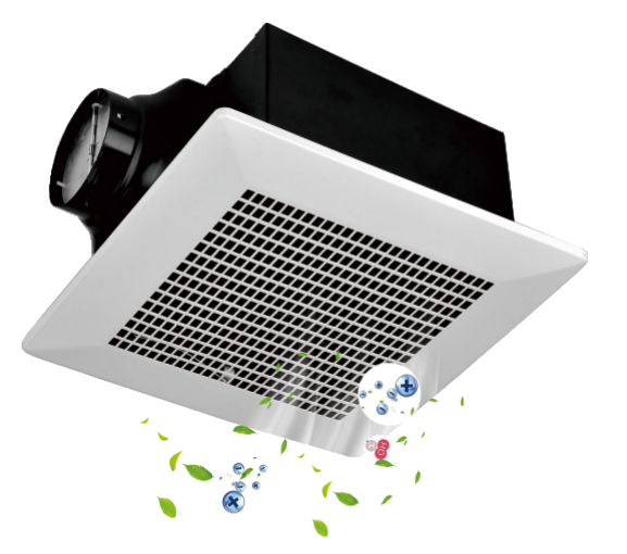 Metal Ventilation Fan Low Noise Exhaust