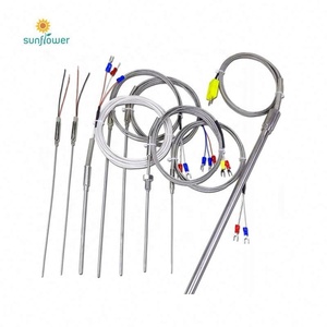 Pt100 pt1000 <span class=keywords><strong>rtd</strong></span>温度センサー、1メートルシリコンケーブル付き - Product Image 3