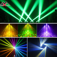 Lyre Beam MZX 380W LED RGBW, projecteur de scène à tête mobile avec contrôle DMX512 pour les clubs et les bars de DJ