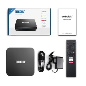 Original <span class=keywords><strong>MECOOL</strong></span> TV Box <span class=keywords><strong>KM9</strong></span> <span class=keywords><strong>PRO</strong></span> Google certificado caja inteligente 2GB/16GB Android 10,0 TV Box Amlogic S905X2 - Product Image 3