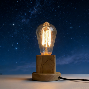 LED <strong>Table</strong> Lights <strong>Lamps</strong> Solid Wood Desk <strong>Lamp</strong> <strong>Table</strong> <strong>Lamp</strong> <strong>Base</strong> E27 Screw LED 8 Styles Carved Wood Night Light E26 Study Room Decor - Product Image 4